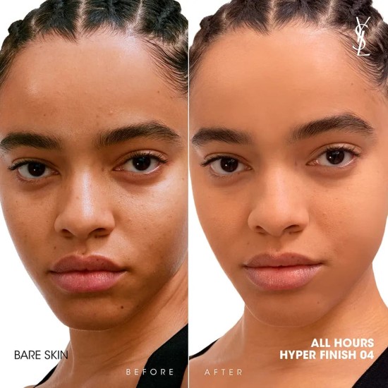 Ysl All Hours Hyper Finish Polvo Matificante 4 2