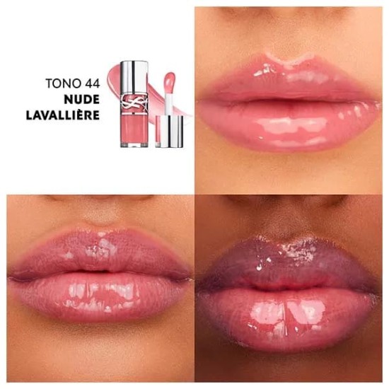 YSL Loveshine Pumpling Lip Oil Gloss 44 Nude Lavallière 1