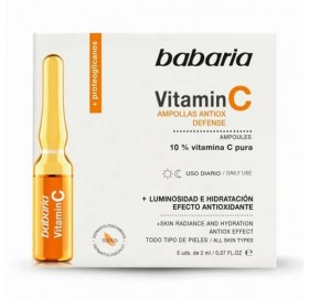 Babaria Ampollas Vitamina C 5 X 2Ml - Babaria Ampollas Vitamina C 5 X 2Ml