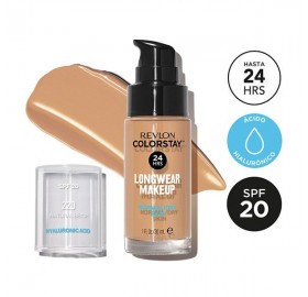 Revlon Colorstay Makeup Normal/Dry 220 Natural Beige - Revlon colorstay makeup normal/dry 220 natural beige