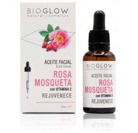 Aceite Facial vitamina C Bioglow Rosa Mosqueta 30Ml