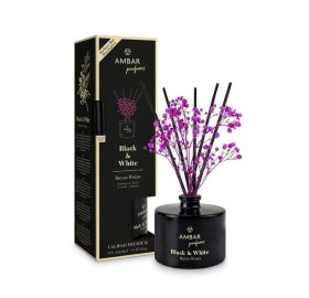 Ambientador Ambar Black & White Mikado Bayas Rojas 40Ml - Ambientador ambar black & white mikado bayas rojas 40ml