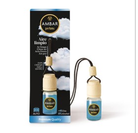 Ambientador Ambar  Coche Aire Limpio 6.5ml - Ambientador Ambar  Coche Aire Limpio 6.5ml