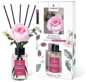 Ambientador Ambar Mikado Flor Agua Fresca de Frambuesas 75Ml - Ambientador ambar mikado flor agua fresca de frambuesas 75ml