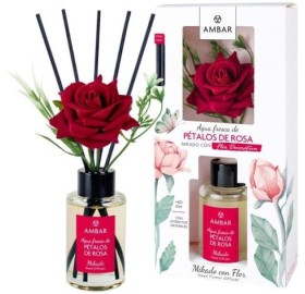 Ambientador Ambar Mikado Flor Pétalos de Rosa 75Ml - Ambientador ambar mikado flor pétalos de rosa 75ml