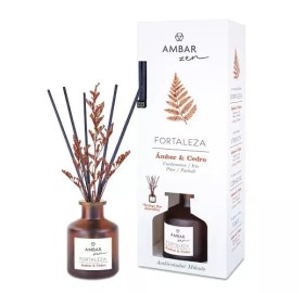 Ambientador Ambar Zen Mikado Ámbar y Cedro 40Ml - Ambientador ambar zen mikado Ámbar y cedro 40ml