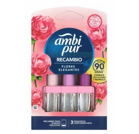 Ambientador Ambipur 3 Volution Flores Elegantes Recambio - Ambientador Ambipur 3 Volution Flores Elegantes Recambio