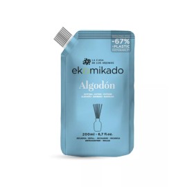 Ambientador La Casa de Los Aromas Algodón Recarga 200Ml - Ambientador la casa de los aromas algodón recarga 200ml