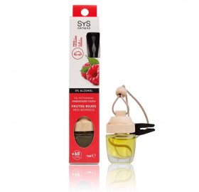 Ambientador S&S Coche + Pinza Frutos Rojos 7Ml - Ambientador s&s coche + pinza frutos rojos 7ml