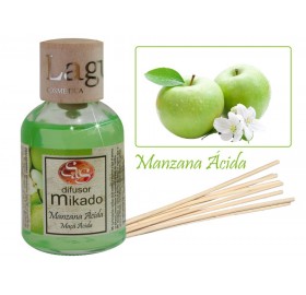 Ambientador S&S Mikado Manzana Ácida 50Ml - Ambientador s&s mikado manzana Ácida 50ml