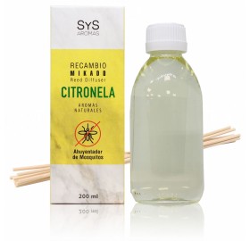 Ambientador S&S Mikado Recambio Citronela 200ml - Ambientador s&s mikado recambio citronela 200ml