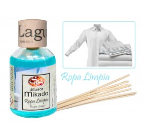 Ambientador S&S Mikado Ropa Limpia 50Ml - Ambientador s&s mikado ropa limpia 50ml