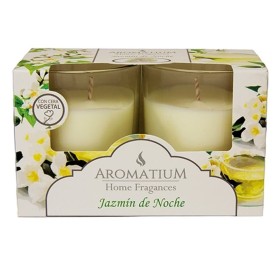 Ambientador Vela Aromatium Jazmin De Noche 2Unds - Ambientador vela aromatium jazmin de noche 2 uds