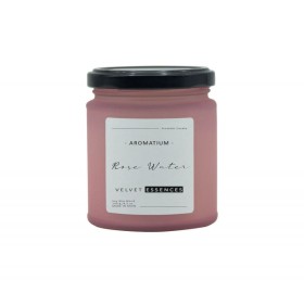 Ambientador Vela Aromatium Velvet Essences Rose Water 1M - Ambientador Vela Aromatium Velvet Essences Rose Water 1M