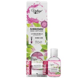 Ambientador Vintage Mikado La vida es Bella + Recambio - Ambientador Vintage Mikado La vida es Bella + Recambio