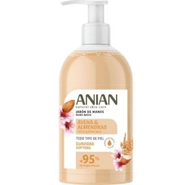 Anian Jabón de Manos Avena & Almendras 500Ml - Anian Jabón de Manos Avena & Almendras 500Ml