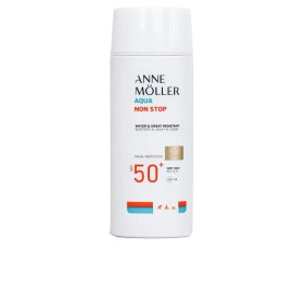 Anne Moller Protector Facial Aqua Non Stop Spf50+ Glow 75Ml - Anne Moller Protector Facial Aqua Non Stop Spf50+ Glow 75Ml
