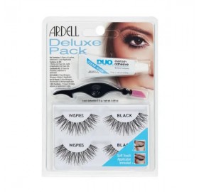 Ardell Pestañas Deluxe Pack Wispies Black