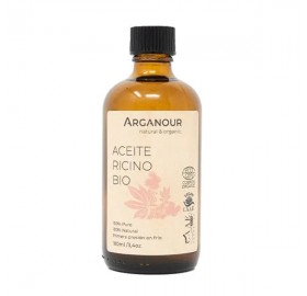 Arganour Aceite De Ricino Bio 100% Puro 100ml - Arganour aceite de ricino bio 100% puro 100ml