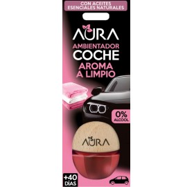 Aura Ambientador Coche Aroma a Limpio - Aura ambientador coche aroma a limpio