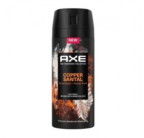 Axe Desodorante Cooper Santal 150ml - Axe Desodorante Cooper Santal 150ml