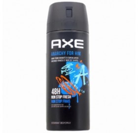 Axe Desodorante Spray 150 Ml Anarchy Men - Axe desodorante spray 150 ml anarchy men non stop fresh