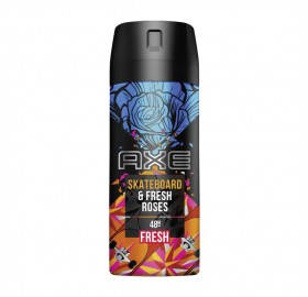 Axe Desodorante spray 150 ml Skateboard & Fresh Roses - Axe desodorante spray 150 ml skateboard & fresh roses