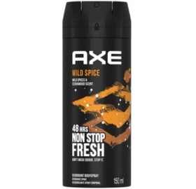 Axe Desodorante Spray 150 Ml Wild Spice - Axe desodorante spray 150 ml wild spice non stop fresh