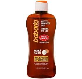 Babaria Aceite Bronceador en Gel Luminoso 200Ml - Babaria aceite bronceador en gel luminoso 200ml