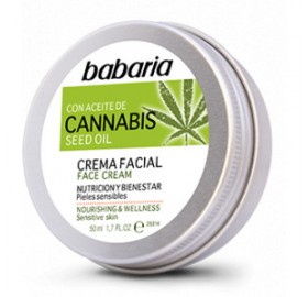 Cannabis Crema Facial 50 Ml Babaria - Babaria Crema Facial Cannabis 50ml