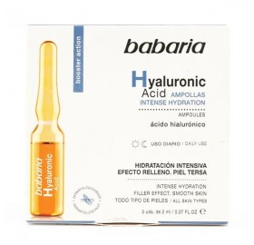 Babaria Ampollas Acido Hyaluronico 5 X 2Ml - Babaria hyaluronic acid ampoules 5 x 2ml