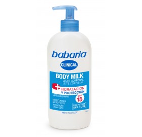 BABARIA LECHE CORPORAL CLINICAL 400ML - Babaria leche corporal clinical 400ml