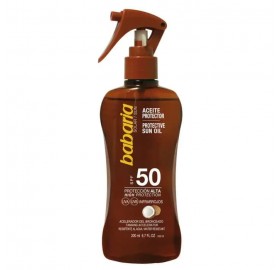 Babaria Solar Sun Aceite Protector Spf50 200Ml