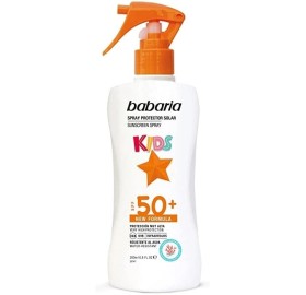 Babaria Spray Protector Solar Infantil Spf50+  200Ml - Babaria spray protector solar infantil spf50+  200ml