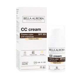 Bella Aurora Cc Cream Color Claro Spf50+ 30ml - Bella Aurora Cc Cream Color Claro Spf50+ 30ml