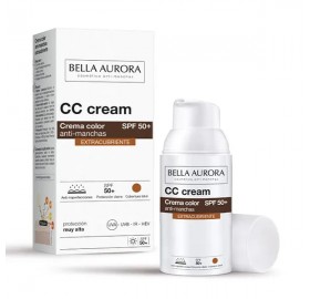 Bella Aurora Crema Color Extracubriente 30Ml - Bella Aurora CC Cream Extracubriente Spf50+ 30Ml