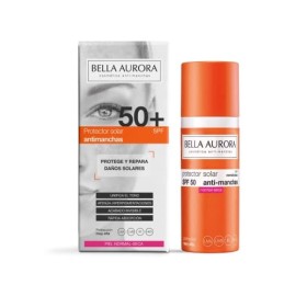 Bella Aurora Gel Solar SPF 50 Antimanchas Piel Normal Seca 50 ML - Bella Aurora Solar Facial SPF 50 Piel Normal Seca 50 ML
