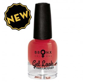 Bronx Nail Lacquer Gel Look 34 Chili Red - Bronx Nail Lacquer Gel Look 34 Chili Red
