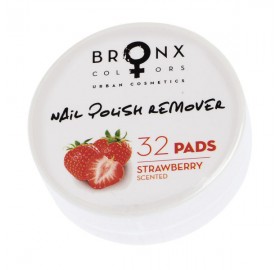 Bronx Nail Polish Remover Pads Strawberry - Bronx Nail Polish Remover Pads Strawberry