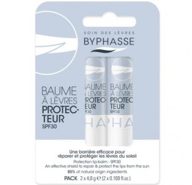 Byphasse Balsamo Labial Protector 2X 4,8G - Byphasse balsamo labial protector 2x4,8g