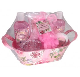 Cesta de Baño Markant Rosa Mosqueta 7 Piezas Al Mejor Precio Online - Cesta de Baño Markant Rosa Mosqueta 7 Piezas