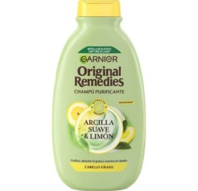 Champu Garnier Arcilla Y Limón 300 Ml - Champú garnier arcilla y limón 300 ml