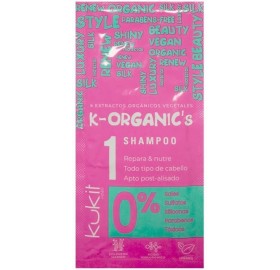 Muestra Regalo Kukit K-Organics Shampoo Vegan 10 Ml - Muestra Regalo Kukit K-Organics Shampoo Vegan 10 Ml