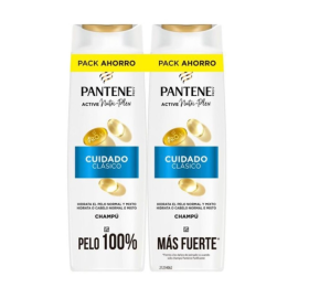 Champú Pantene Cuidado Clásico Duplo 2 x 325 ml Al Mejor Precio Online - Champú pantene cuidado clásico duplo 2 x 325 ml