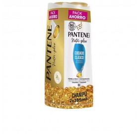 Champú Pantene Cuidado Clásico Duplo 2 x 385 ml Al Mejor Precio Online - Champú Pantene Cuidado Clásico Duplo 2 x 385 ml