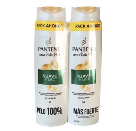 Champú Pantene Suave y Liso Duplo 2 x 385 ml Al Mejor Precio Online - Champú pantene suave y liso duplo 2 x 325 ml