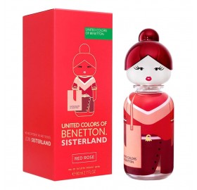 Colonia Benetton Sisterland Red Rose 80Ml