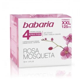 Babaria Rosa Mosqueta Crema Facial 4 Efectos