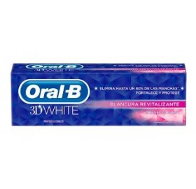Dentífrico Oral-B 3D White Blancura Revitalizante 75Ml - Dentífrico oral-b 3d white blancura revitalizante 75ml