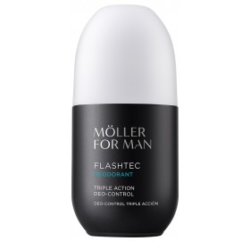 Moller For Man Desodorante Triple Accion Rollon 75ml - Moller For Man Desodorante Triple Accion Rollon 75ml
